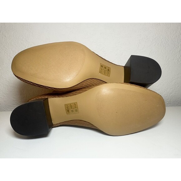 *NEW* Everlane The Glove Boot Cognac Tan Block Heel Ankle Booties Women's SIZE 8 - Picture 8 of 8